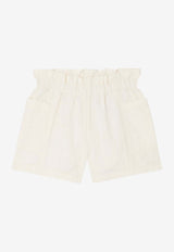 Babies Gathered-Waist Shorts