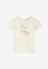 Baby Girls Cira Cherry-Printed T-shirt