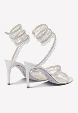 Chandelier 80 Crystal-Embellished Sandals