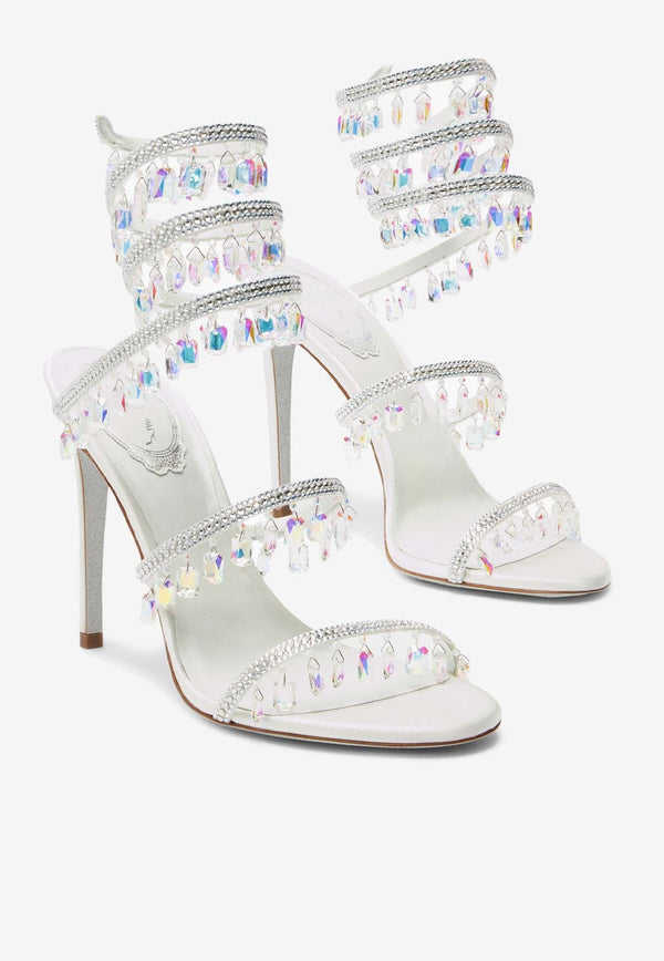 Chandelier 105 Jeweled Crystal-Embellished Sandals