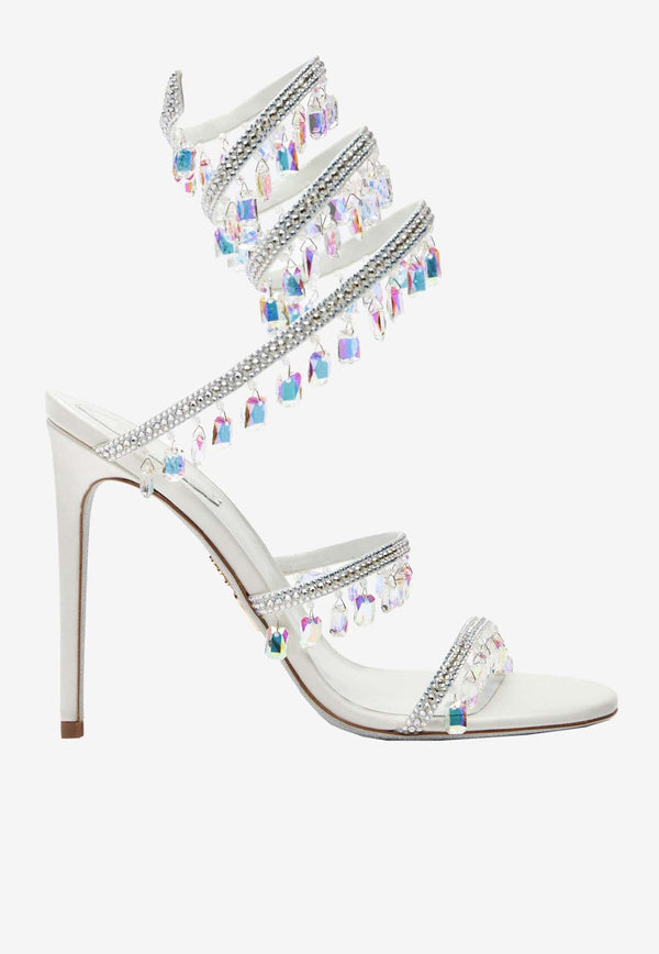 Chandelier 105 Jeweled Crystal-Embellished Sandals