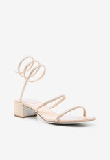 Cleo 40 Crystal-Embellished Sandals