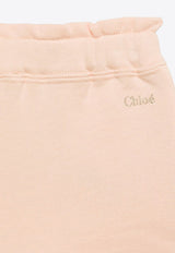 Girls Bow-Detailed Mini Shorts