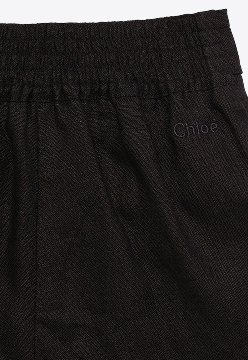 Girls Bow-Detailed Shorts