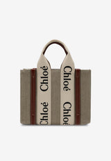 Small Woody Logo Tote Bag