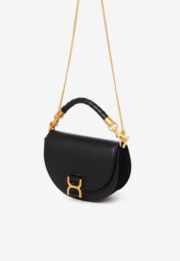 Marcie Chain Flap Top Handle Bag