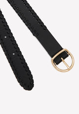 Calfskin Mony Belt