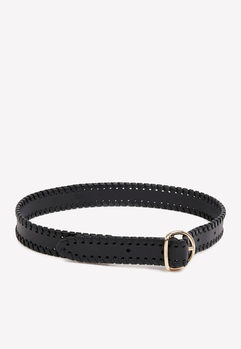 Calfskin Mony Belt