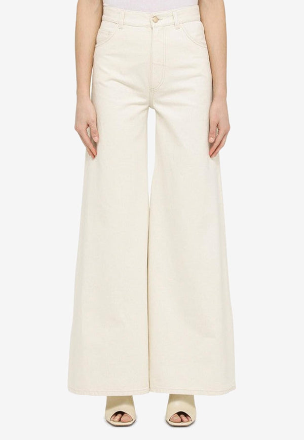 High-Rise Wide-Leg Jeans