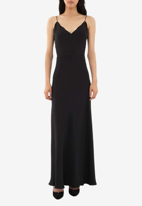 X Atelier Jolie Silk Maxi Dress