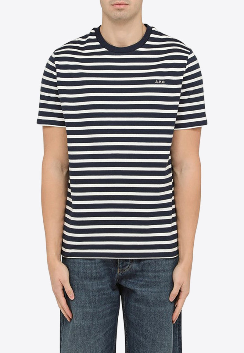 Emilien Striped Crewneck T-shirt