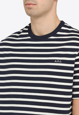 Emilien Striped Crewneck T-shirt