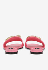 DG Logo Slides in Patent Leather