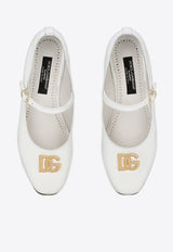 Girls DG Ballet Flats in Patent Leather