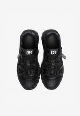 Girls Daymaster Leather and Mesh Sneakers