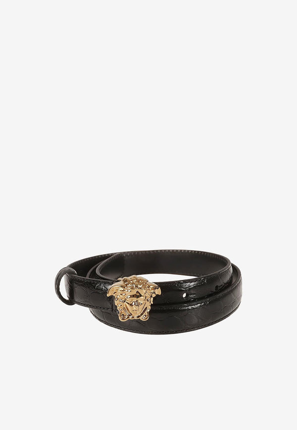 Medusa Leather Belt