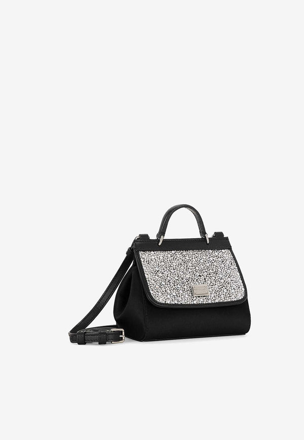Girls Mini Rhinestone-Embellished Sicily bag