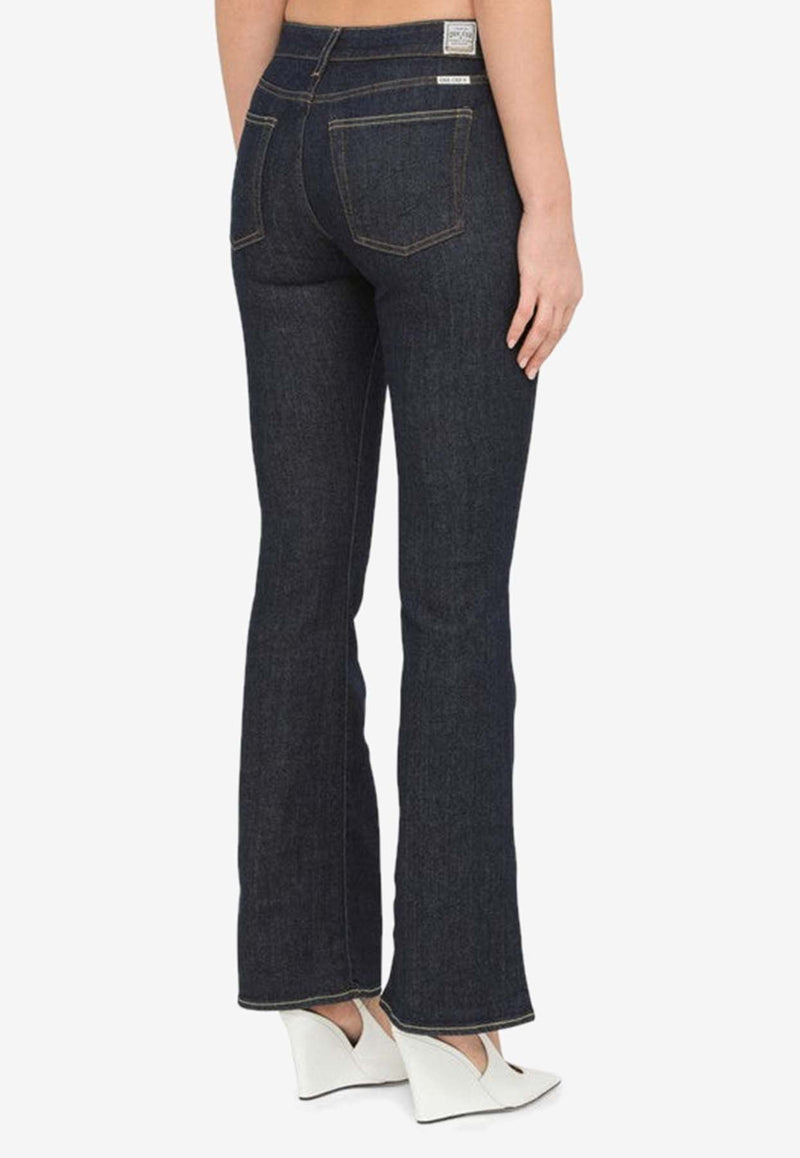 Basic Wide Leg Flared Jeans