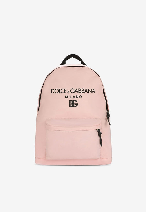 Girls Logo Print Backpack