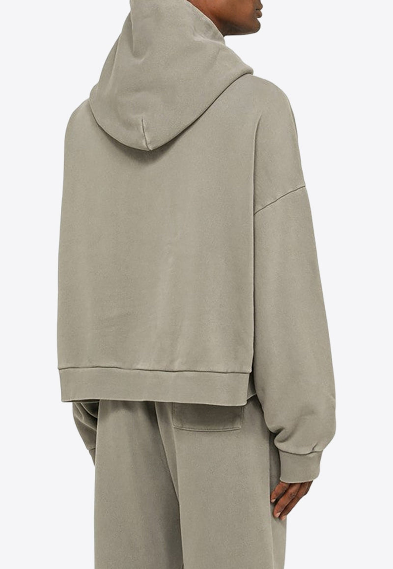 Washed-Out Hooded Sweatshirt