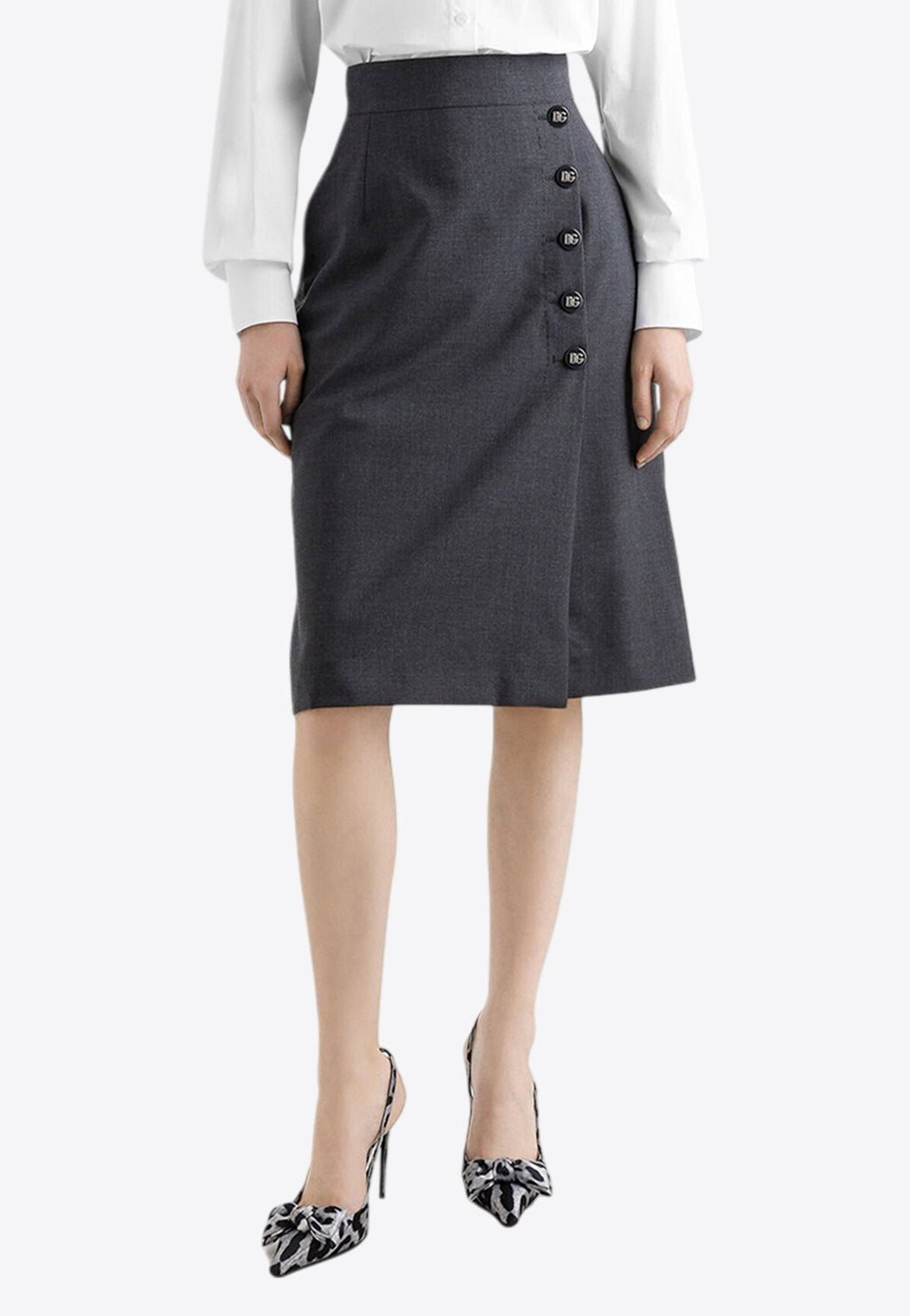 High-Waist A-line Skirt – THAHAB US