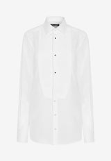 Long-Sleeved Tuxedo Shirt