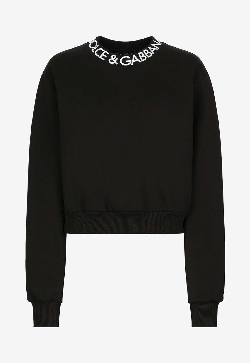 Logo-Embroidered Pullover Sweatshirt