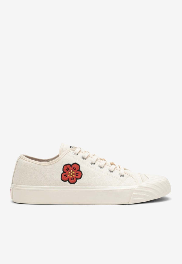 Embroidered Low-Top Sneakers