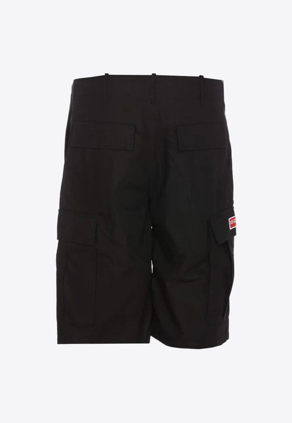 Logo Bermuda Cargo Shorts