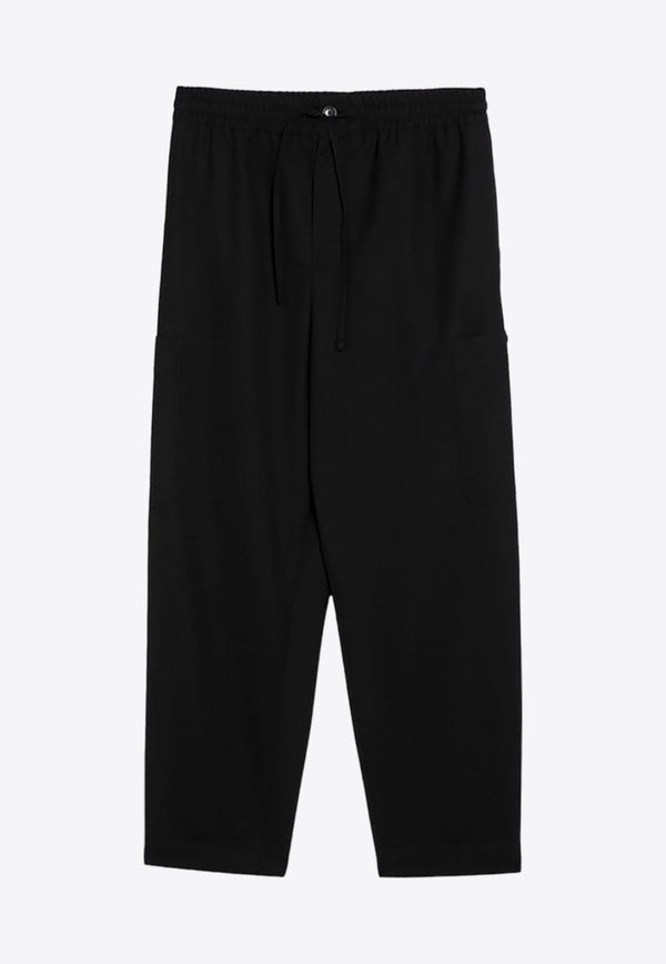 Drawstring Wool Pants