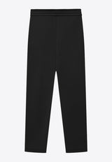 Straight-Leg Drawstring Track Pants