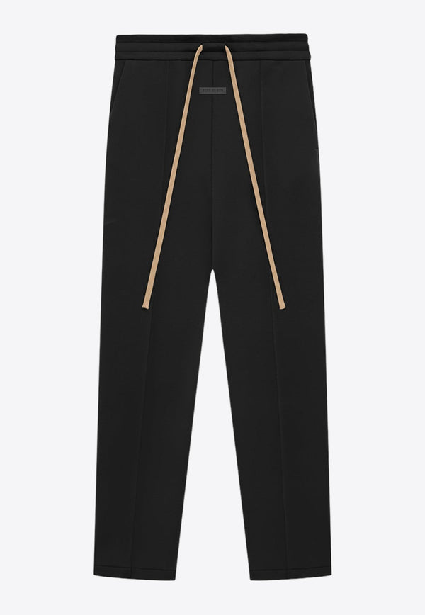 Straight-Leg Drawstring Track Pants