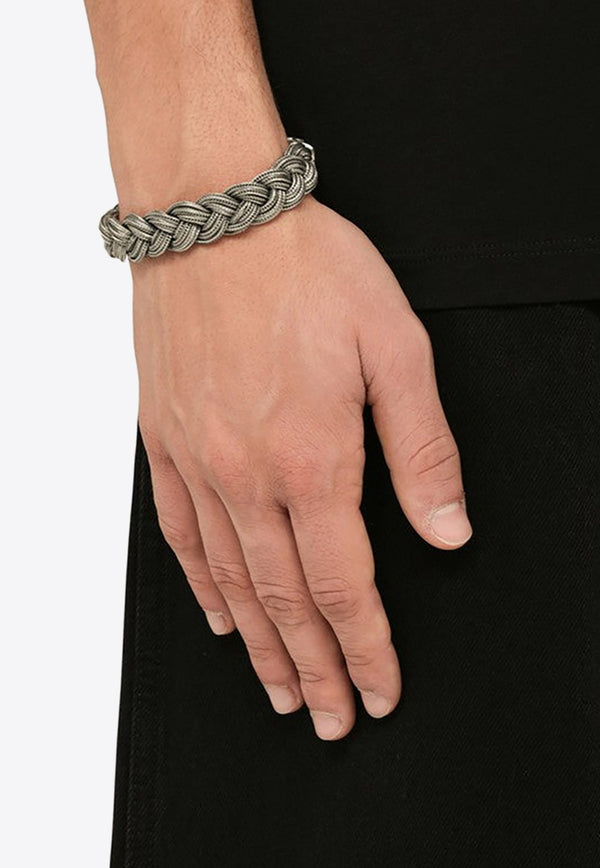 Braided Sterling Silver Bracelet