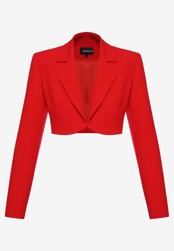 Cropped Tailored Blazer