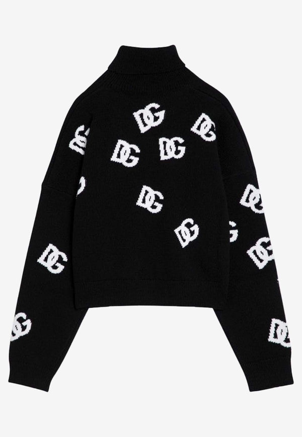 DG Logo Turtleneck Sweater