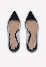 Plexi 85 Pointed Pumps in Patent Leather