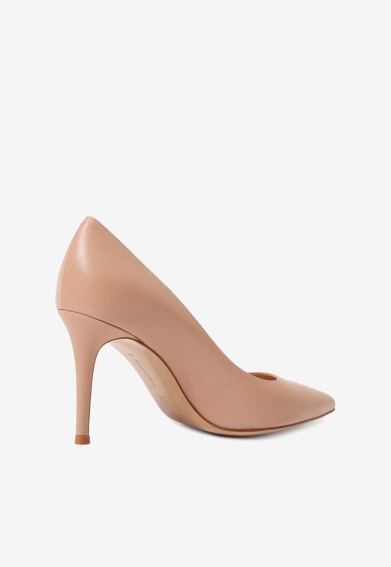 Gianvito 85 Leather Pumps