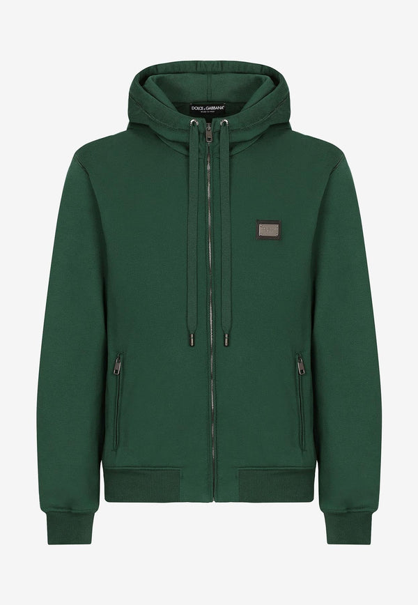 Logo Zip-Up Hoodie