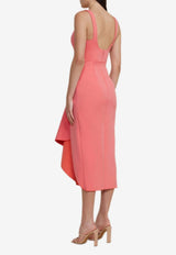 Gowrie Draped Midi Dress