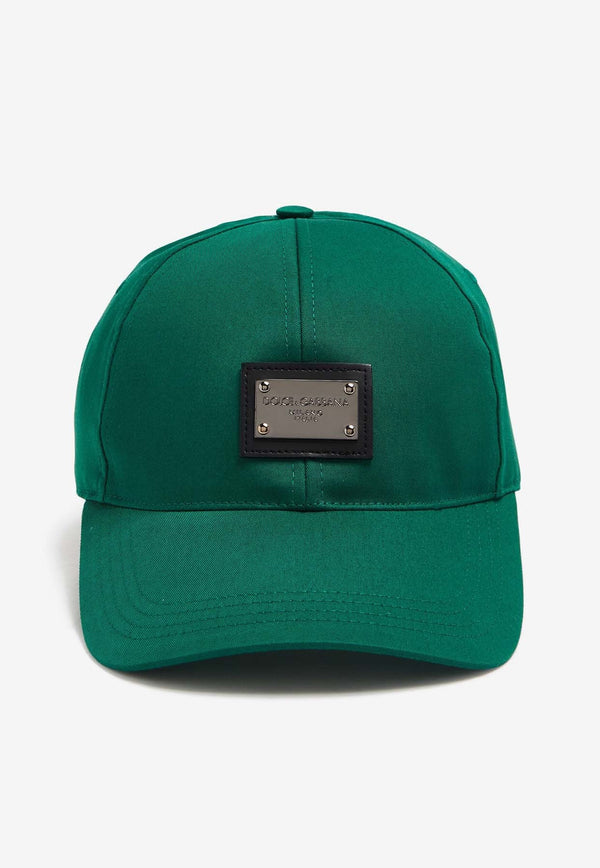 Logo Plaque Baseball Cap