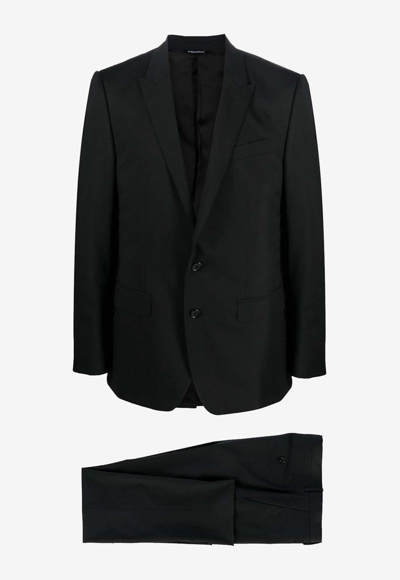 Single-Breasted Wool Suit