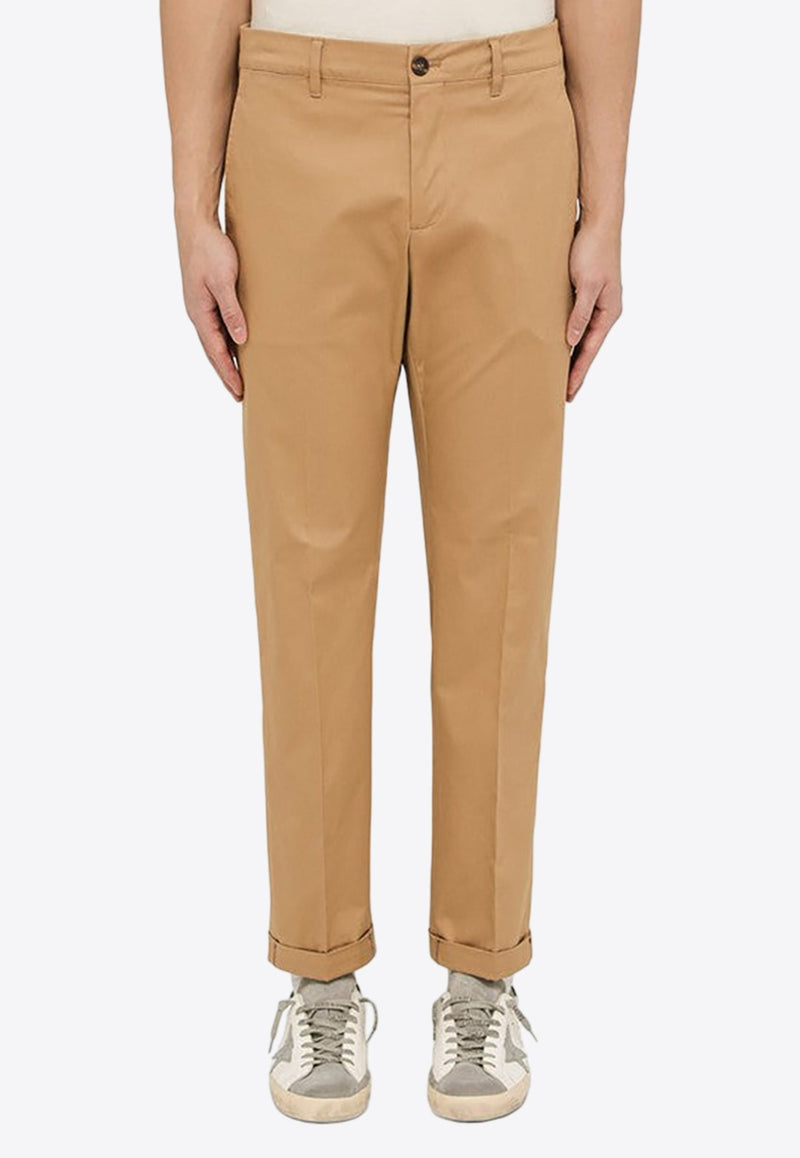 Straight-Leg Chino Pants