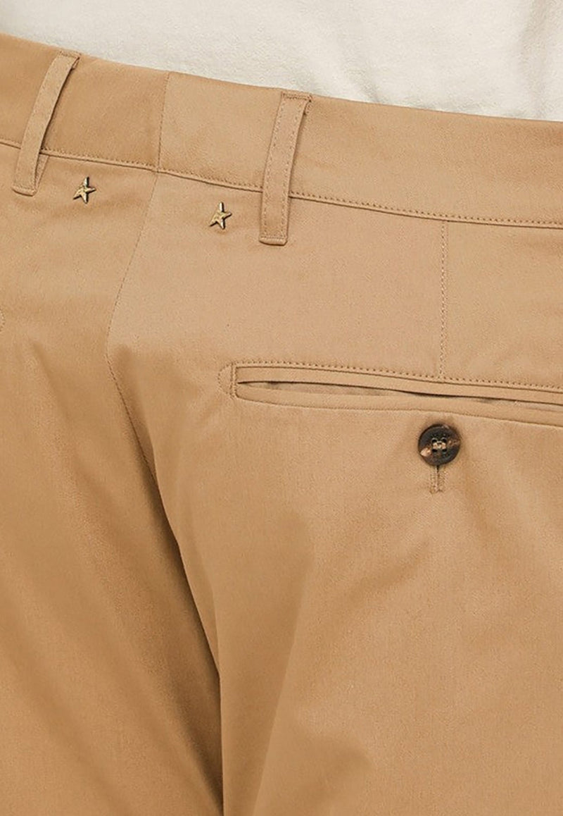 Straight-Leg Chino Pants