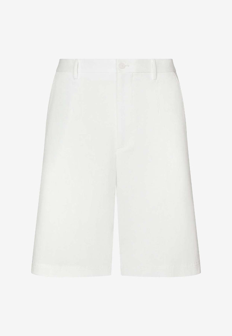 Logo Plaque Chino Shorts