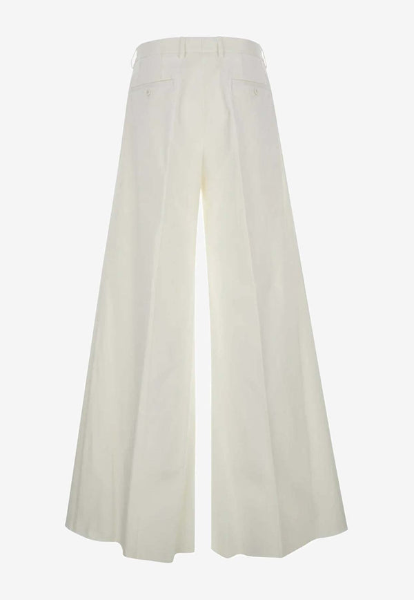 Tailored Wide-Leg Pants