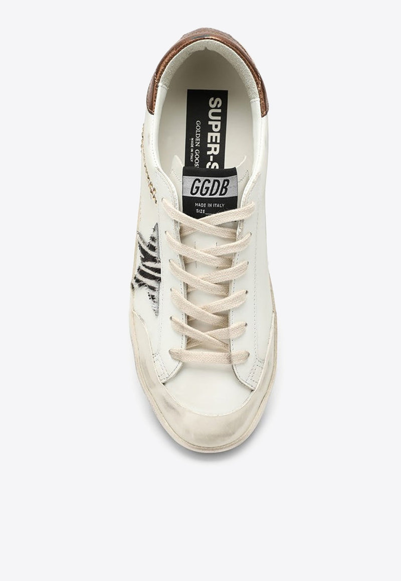 Super-Star Zebra Star Patch Sneakers