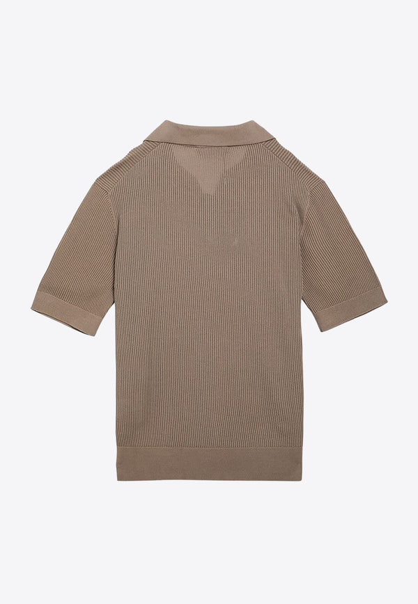 V-neck Short-Sleeved Polo T-shirt