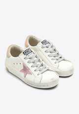 Girls Super-Star Leather Sneakers