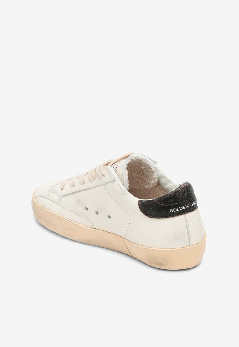 Kids Super-Star Leather Low-Top Sneakers