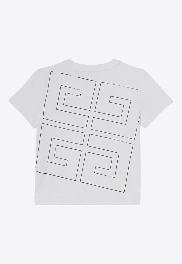 Boys 4G Monogram Crewneck T-shirt